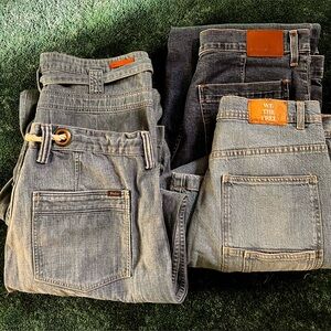 Wide leg jean bundle